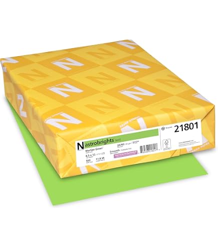 Amazon.com : Neenah Astrobrights Bright Color Paper, 8 1/2in. x